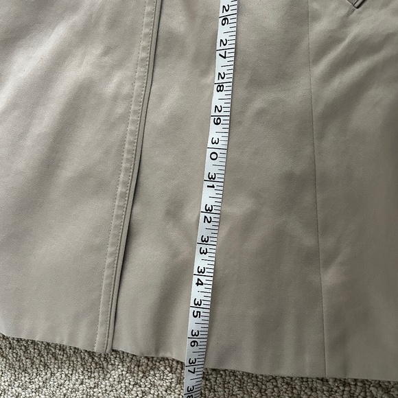 Authentic Coach 100 percent cotton beige trench coat - Picture 10 of 14